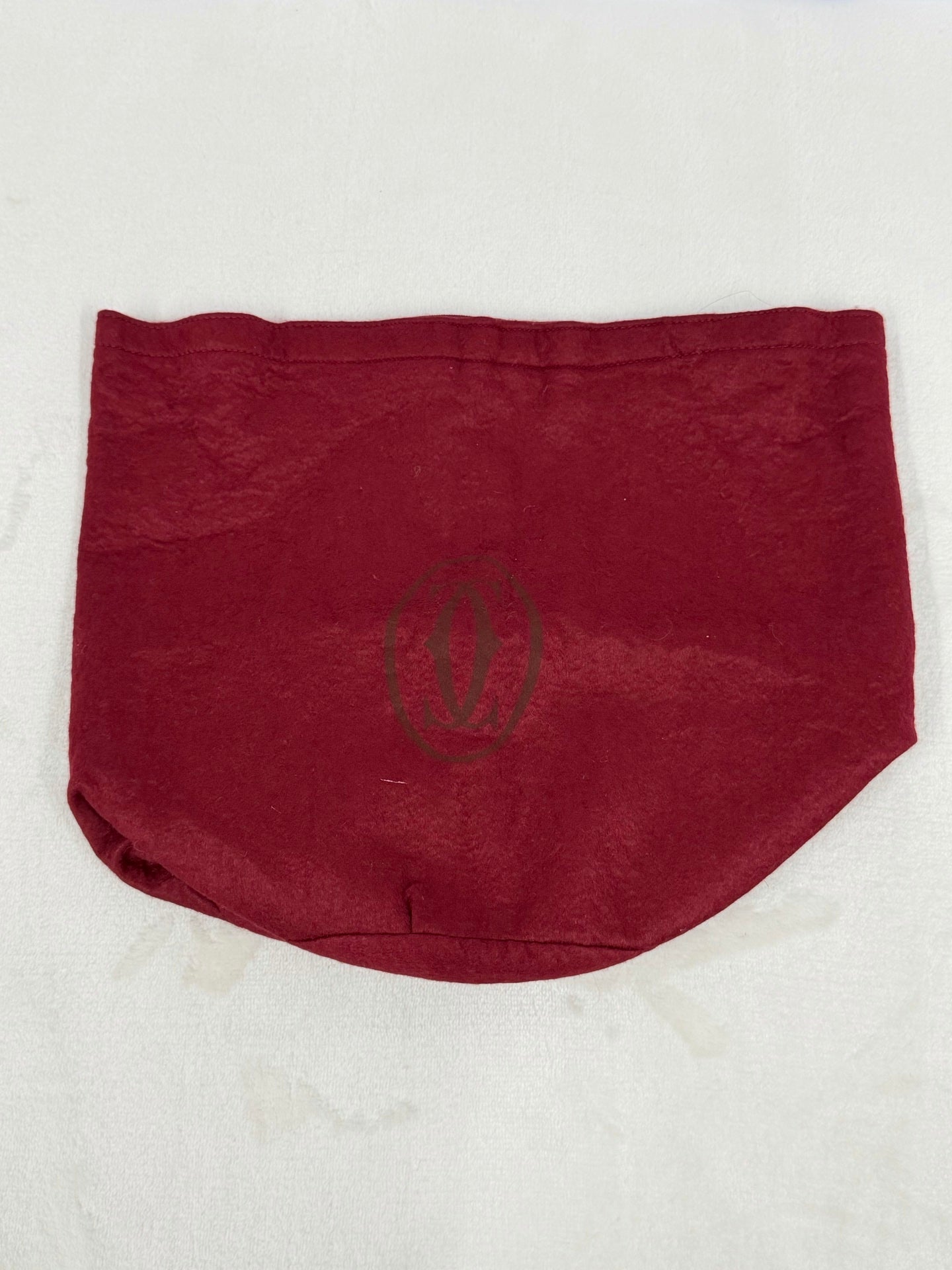 CARTIER Burgundy Bucket Mini Shoulderbag
