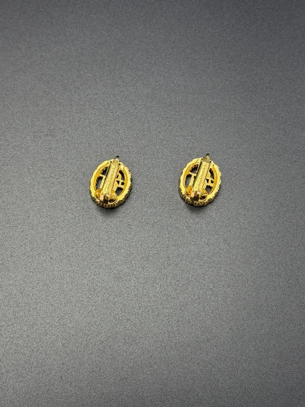 CHRISTIAN DIOR Rhinestone Necklace/earrings Set