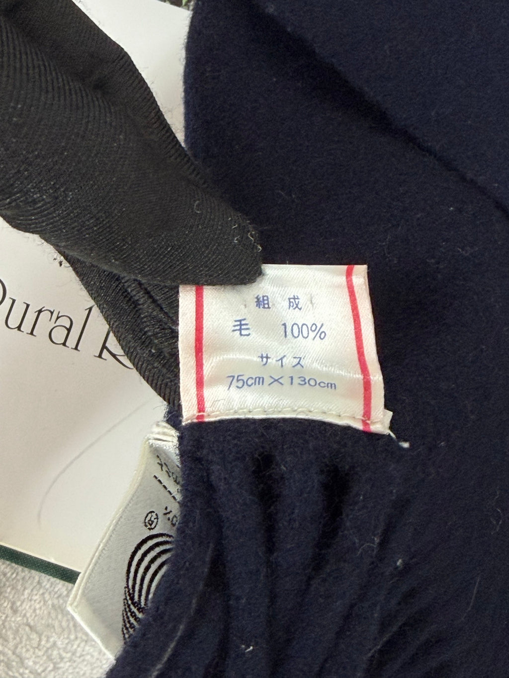 BURBERRY Wool Scarf