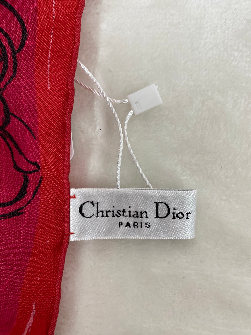 CHRISTIAN DIOR Scarlet Scarf