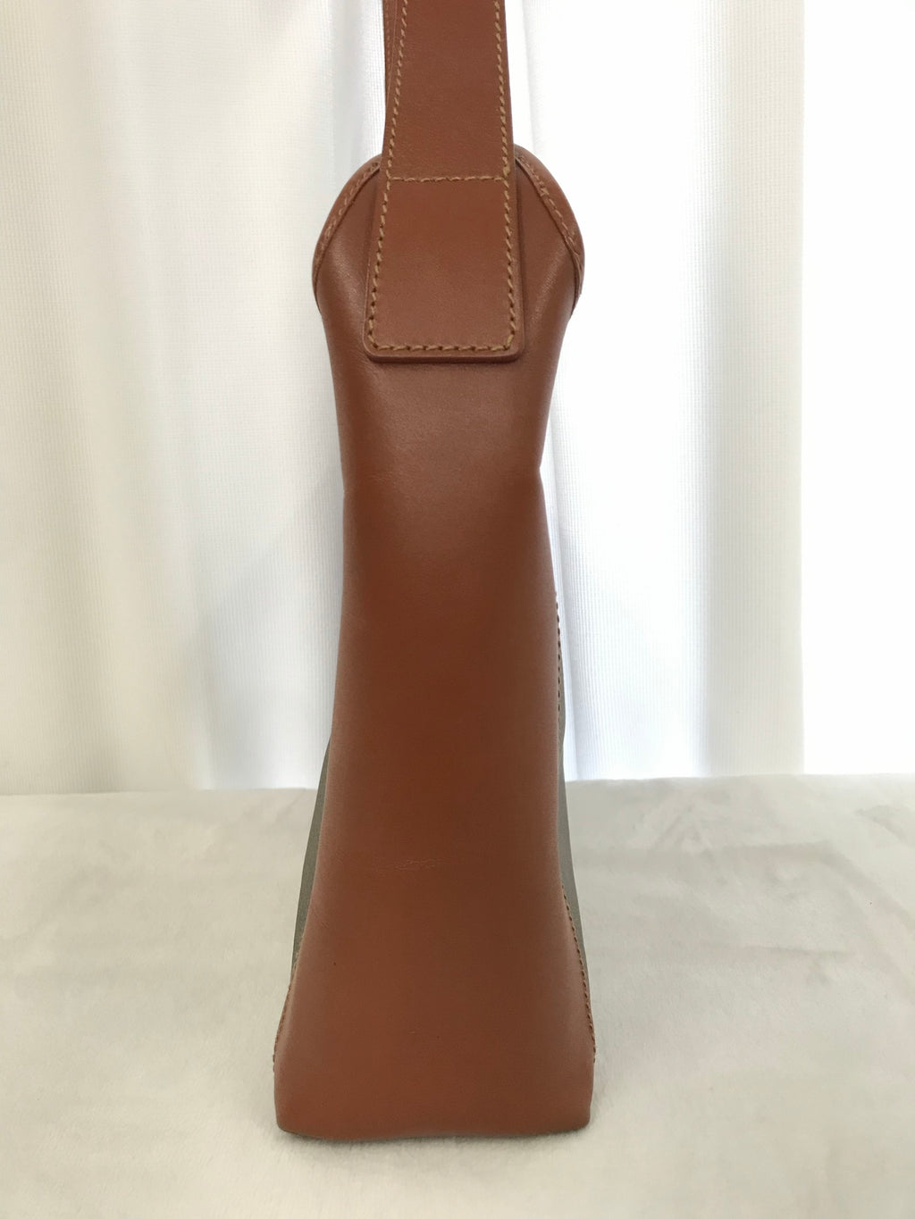 FENDI  Double-F Logo Color-blocked Leather Handbag