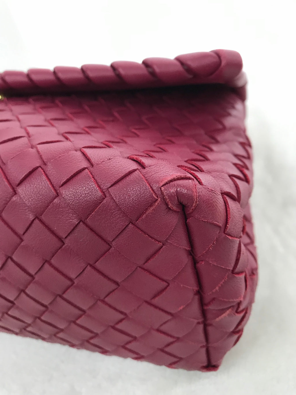 BOTTEGA VENETA Intrecciato Leather Chainbag