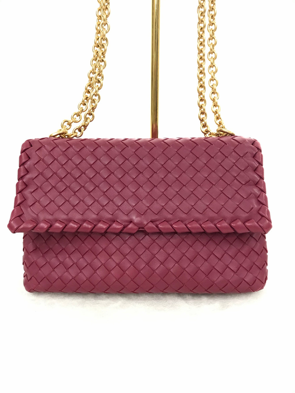 BOTTEGA VENETA Intrecciato Leather Chainbag