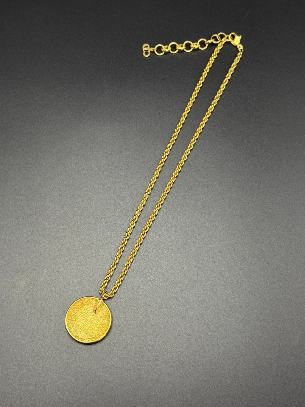 CHRISTIAN DIOR LOGO Necklace