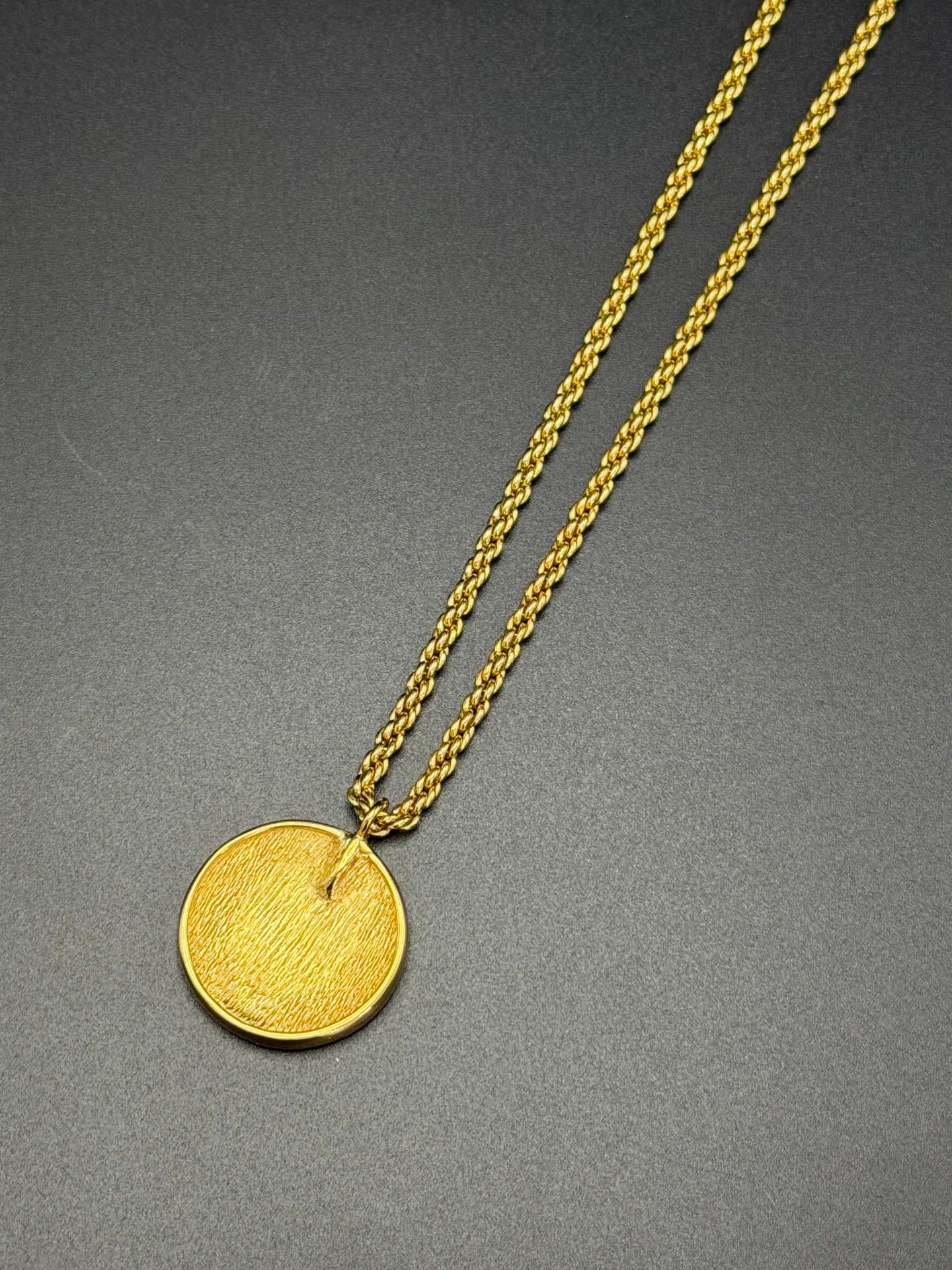 CHRISTIAN DIOR LOGO Necklace