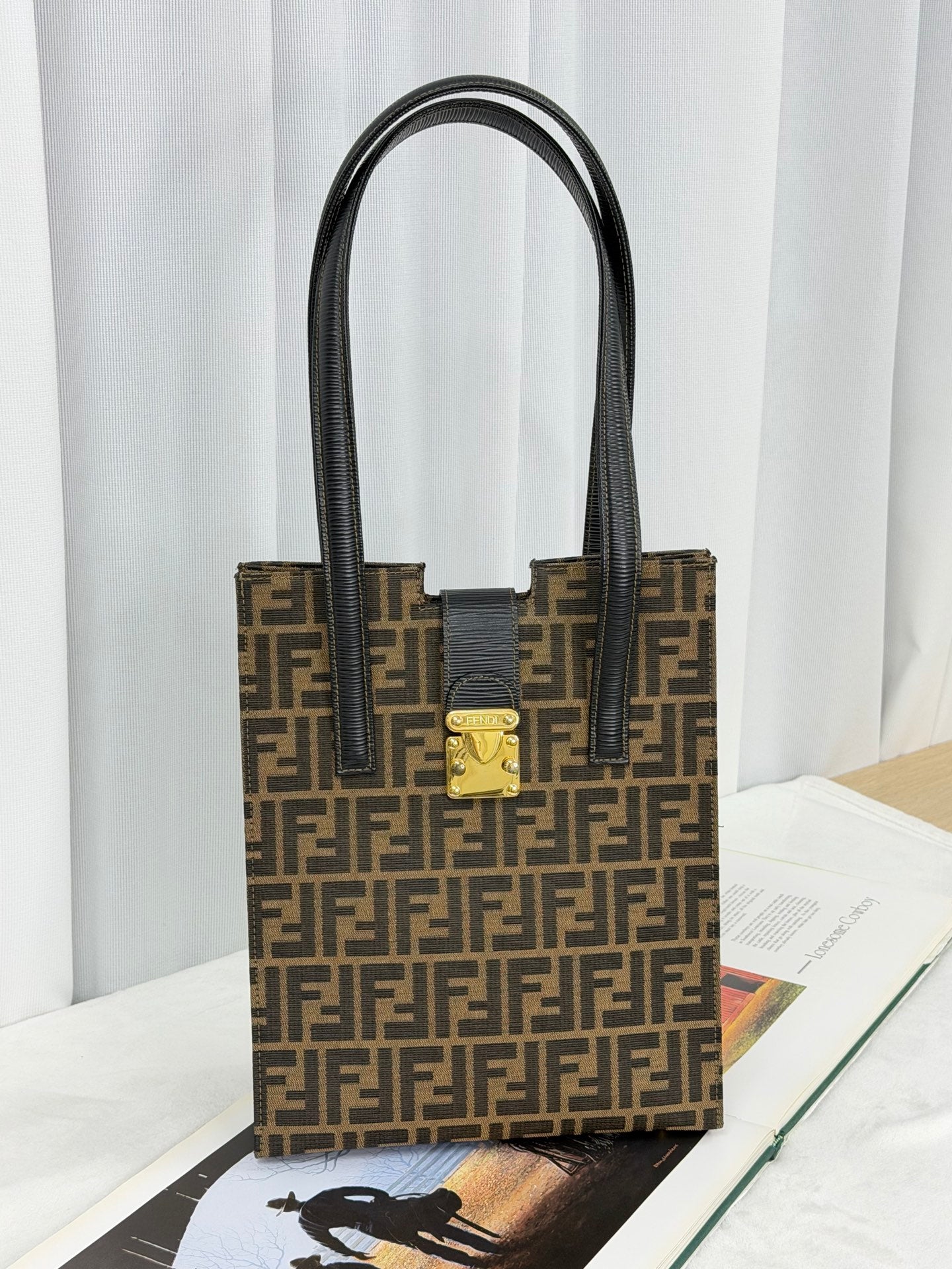 FENDI Zucca Handbag