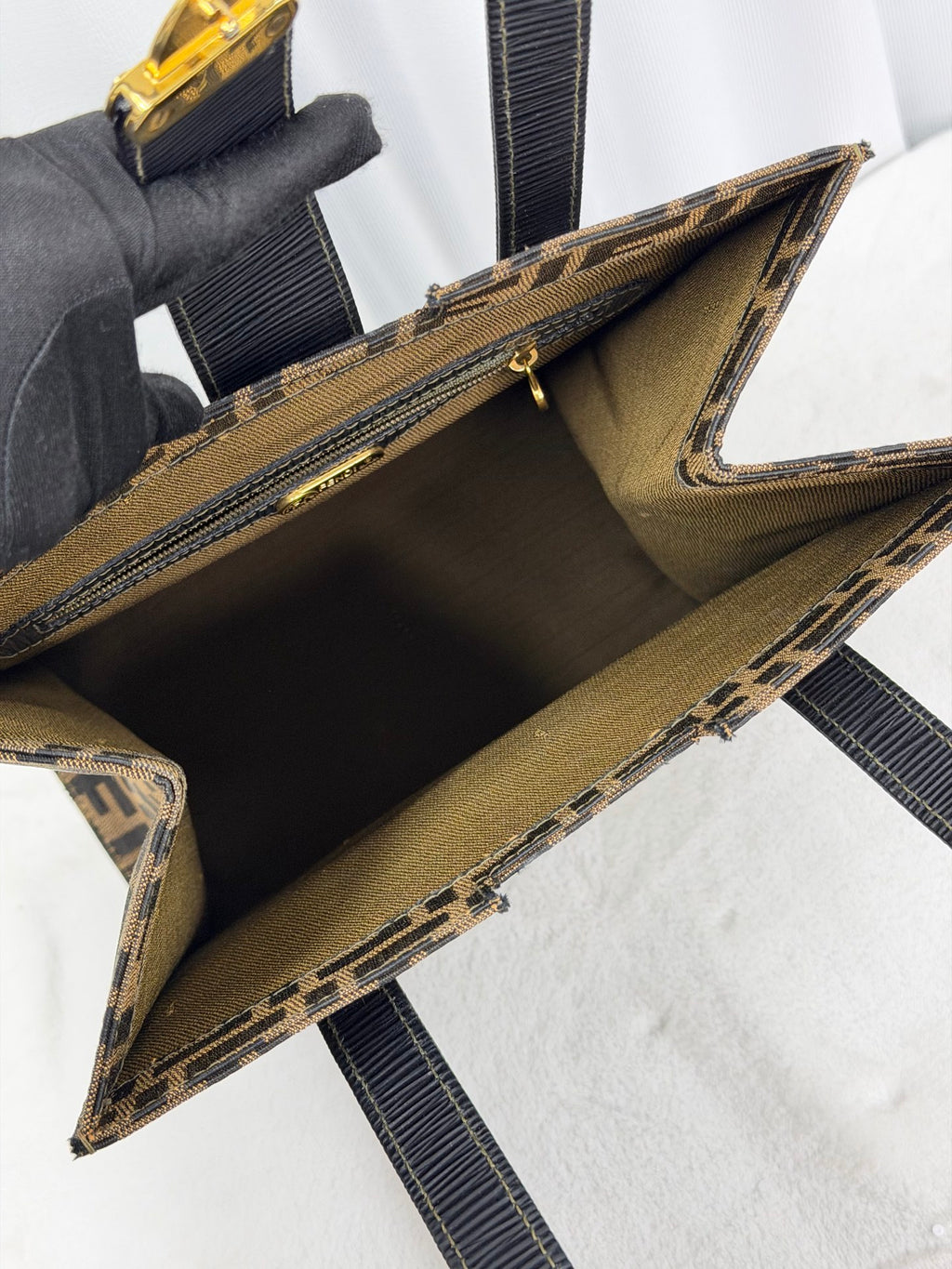 FENDI Zucca Handbag