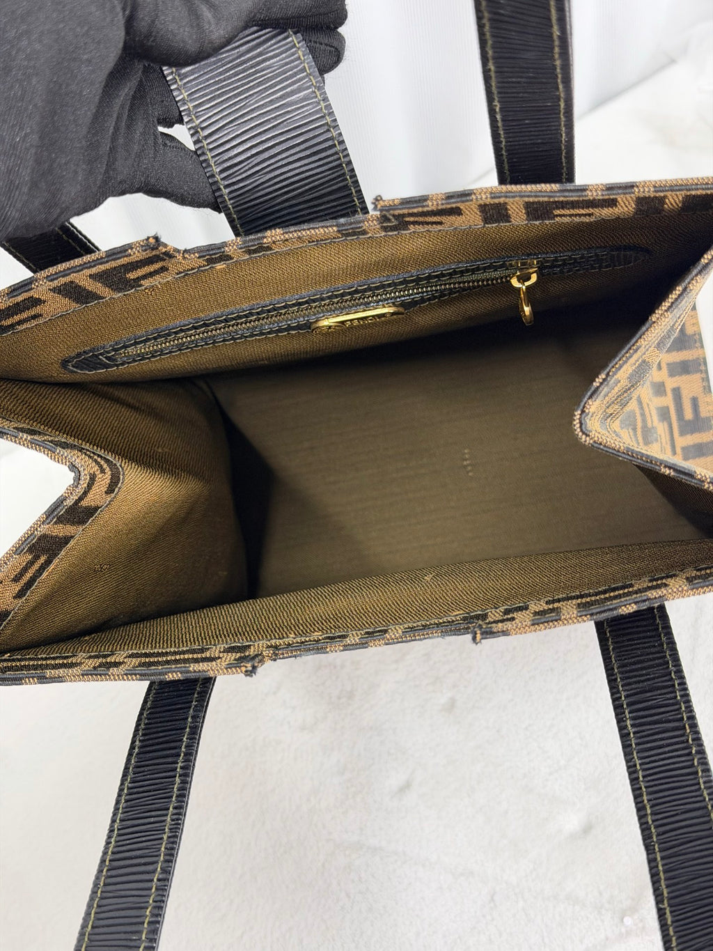 FENDI Zucca Handbag