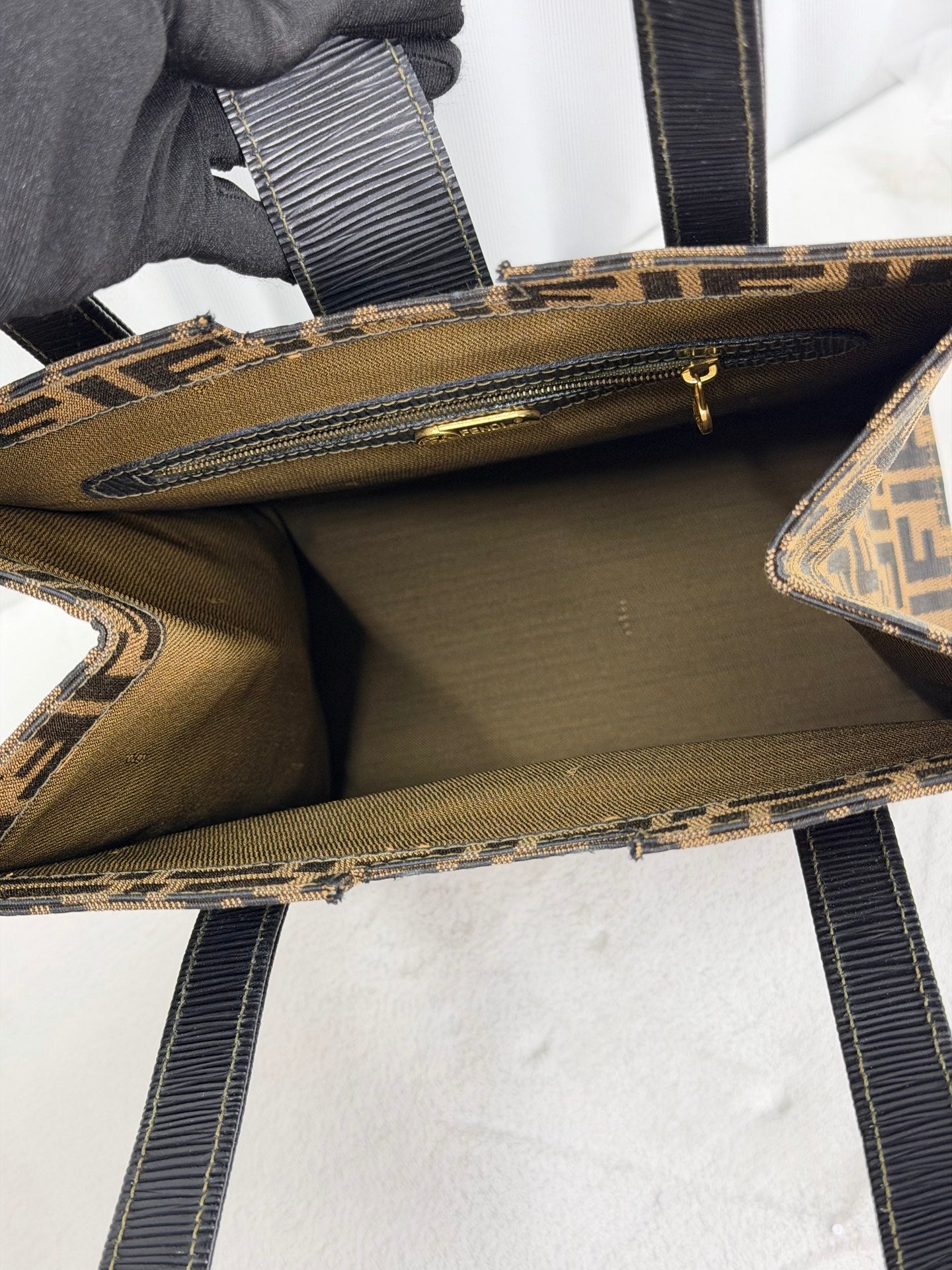 FENDI Zucca Handbag
