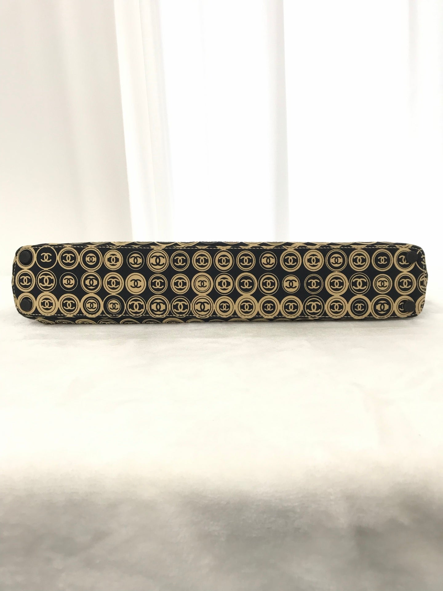 CHANEL Coin Pattern Handbag