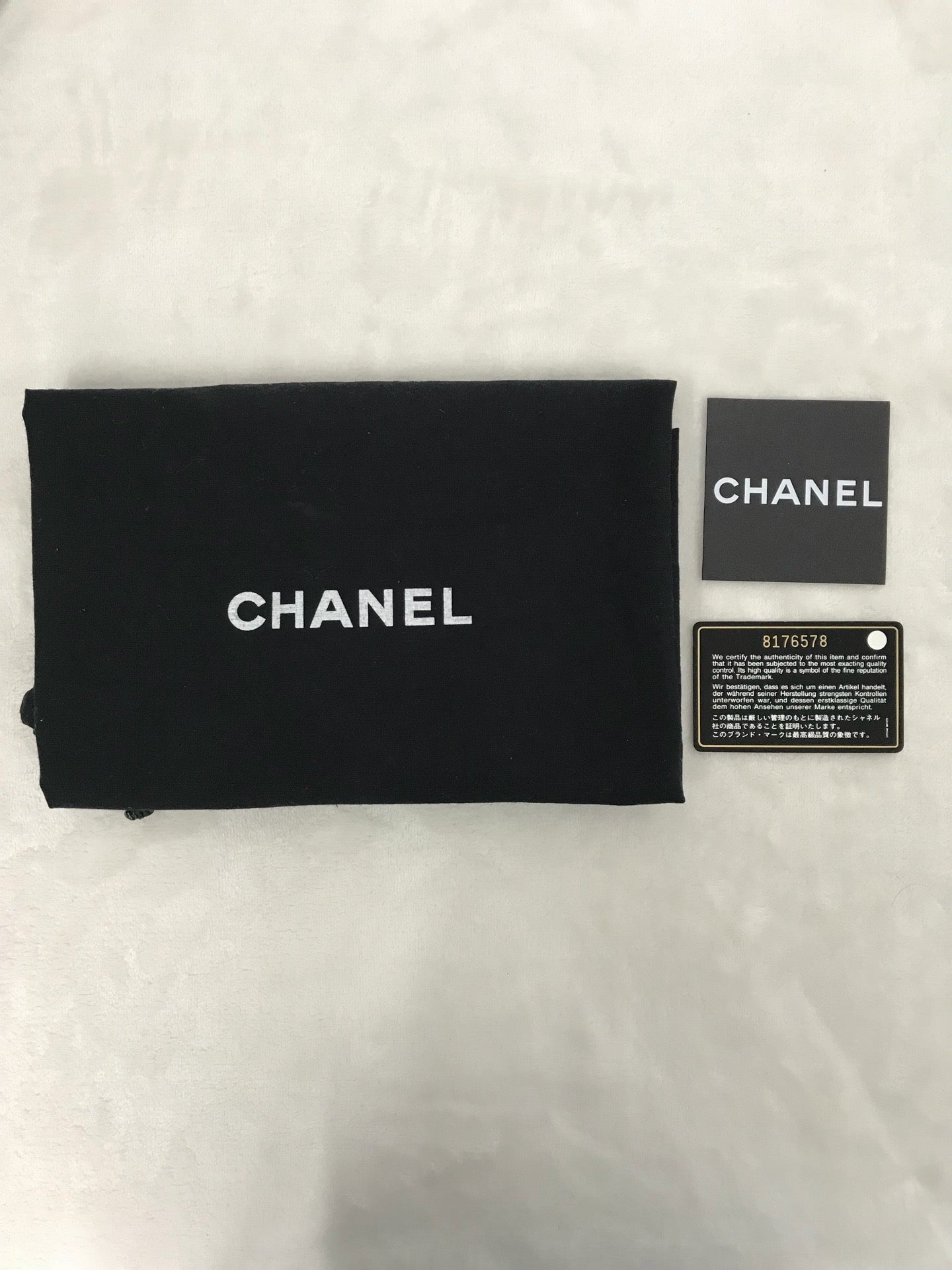 CHANEL Coin Pattern Handbag