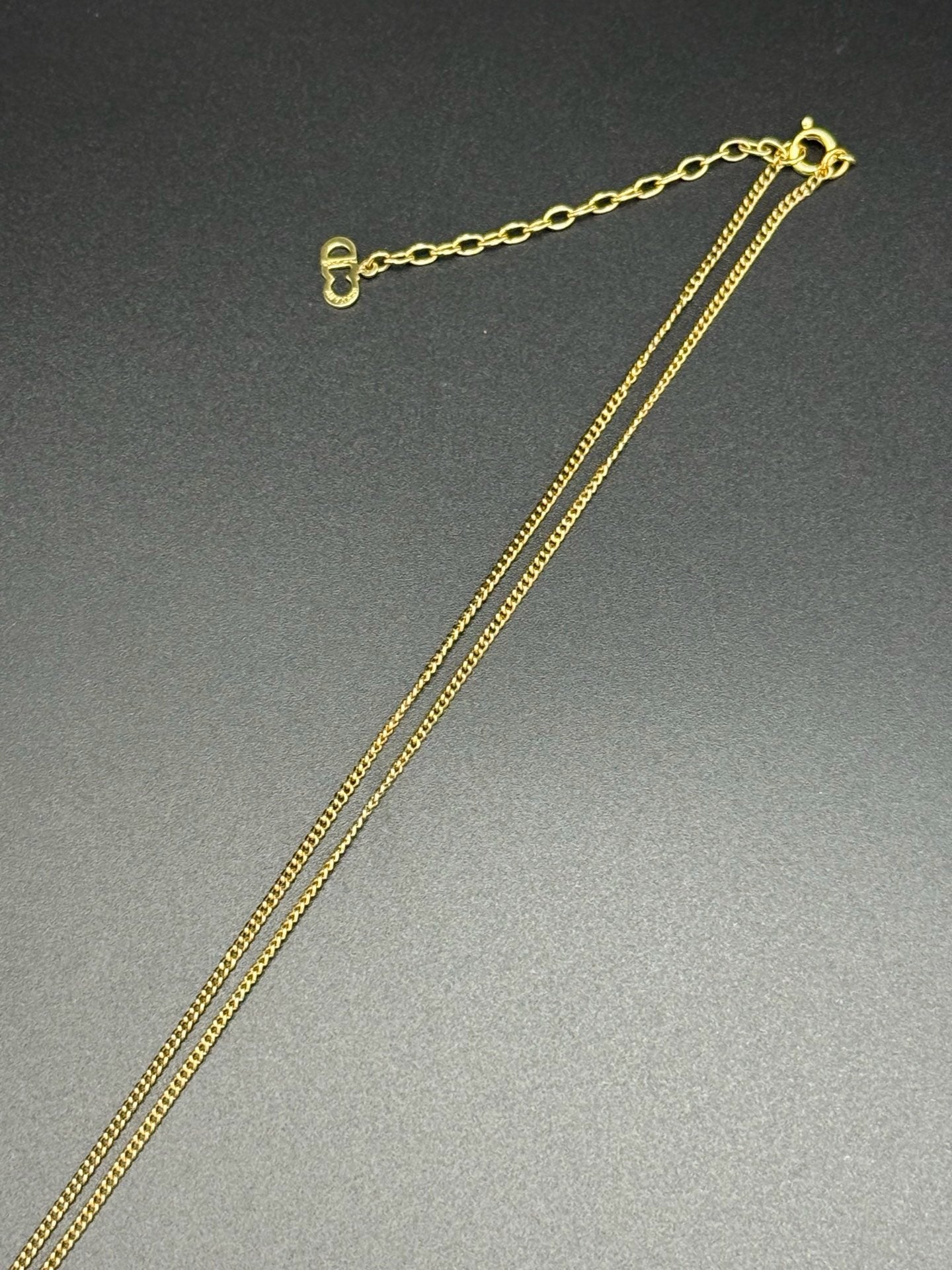 CHRISTIAN DIOR Pumpkin Carraige Pattern Necklace