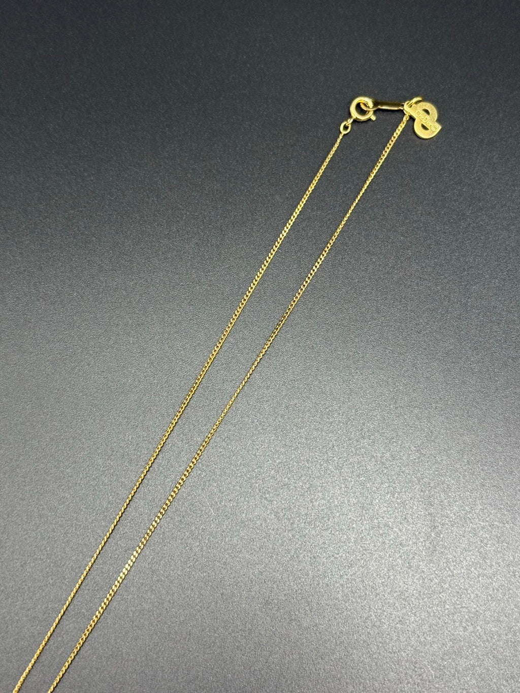 CHRISTIAN DIOR CD Rheinstone Necklace
