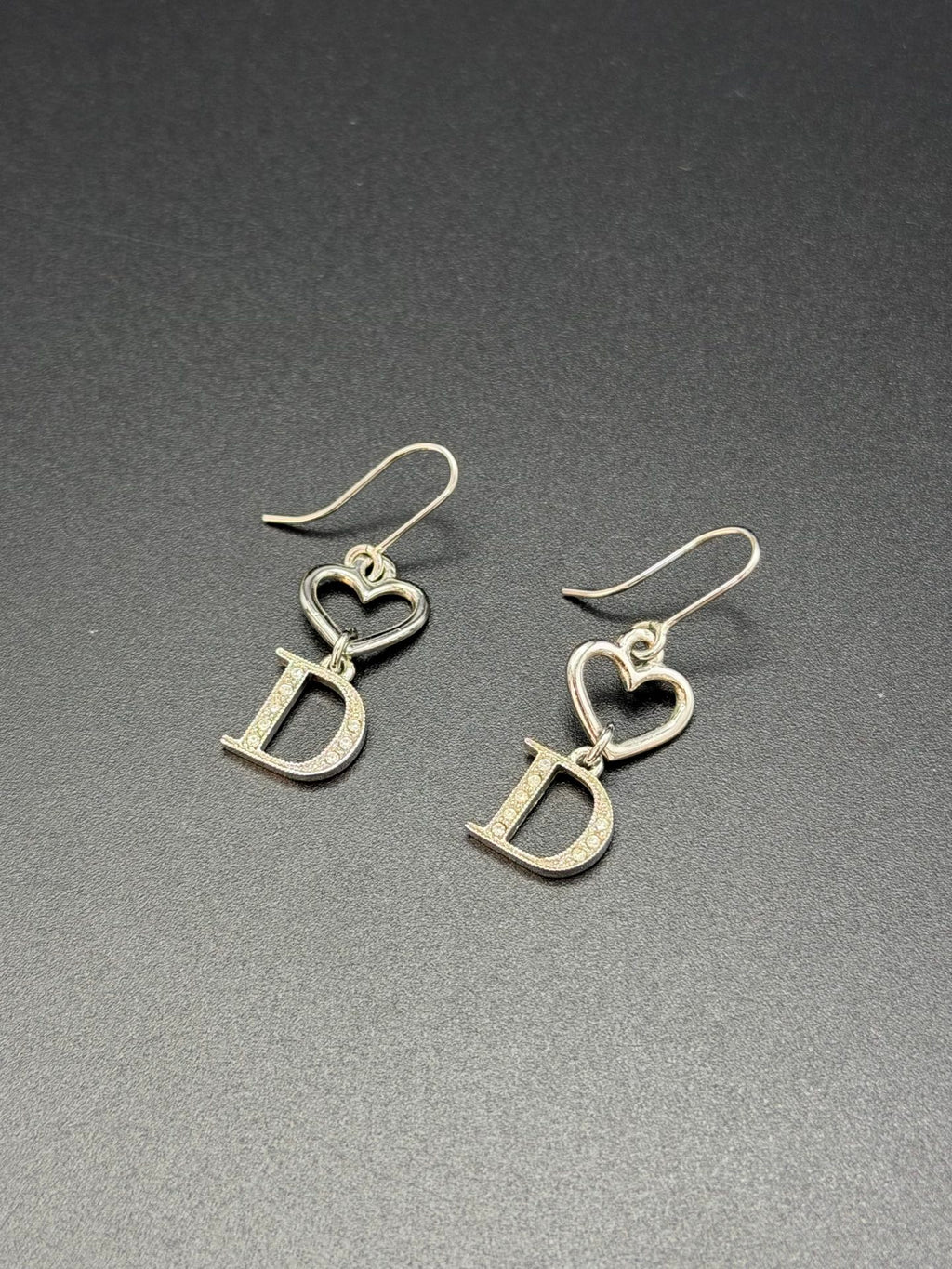 CHRISTIAN DIOR Rhinestone Earrings