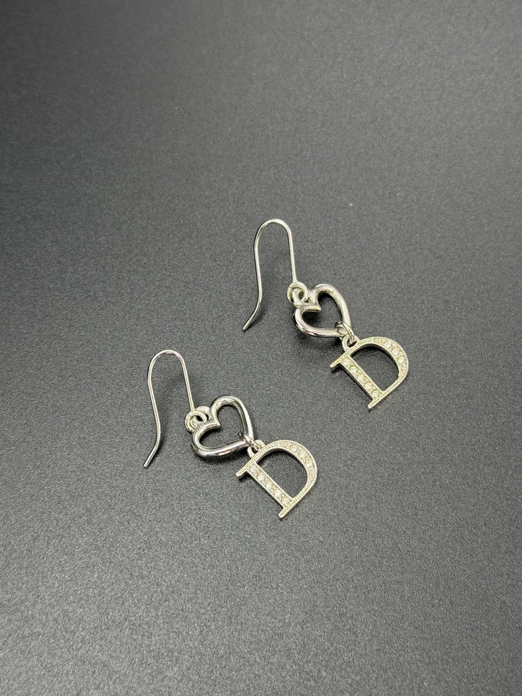 CHRISTIAN DIOR Rhinestone Earrings