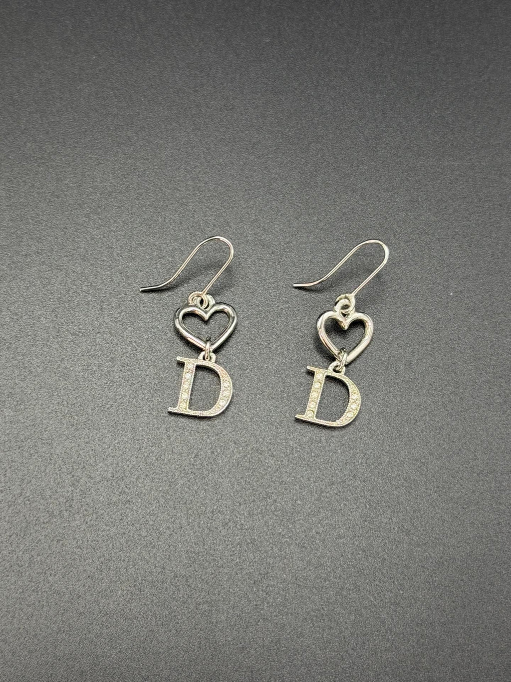 CHRISTIAN DIOR Rhinestone Earrings