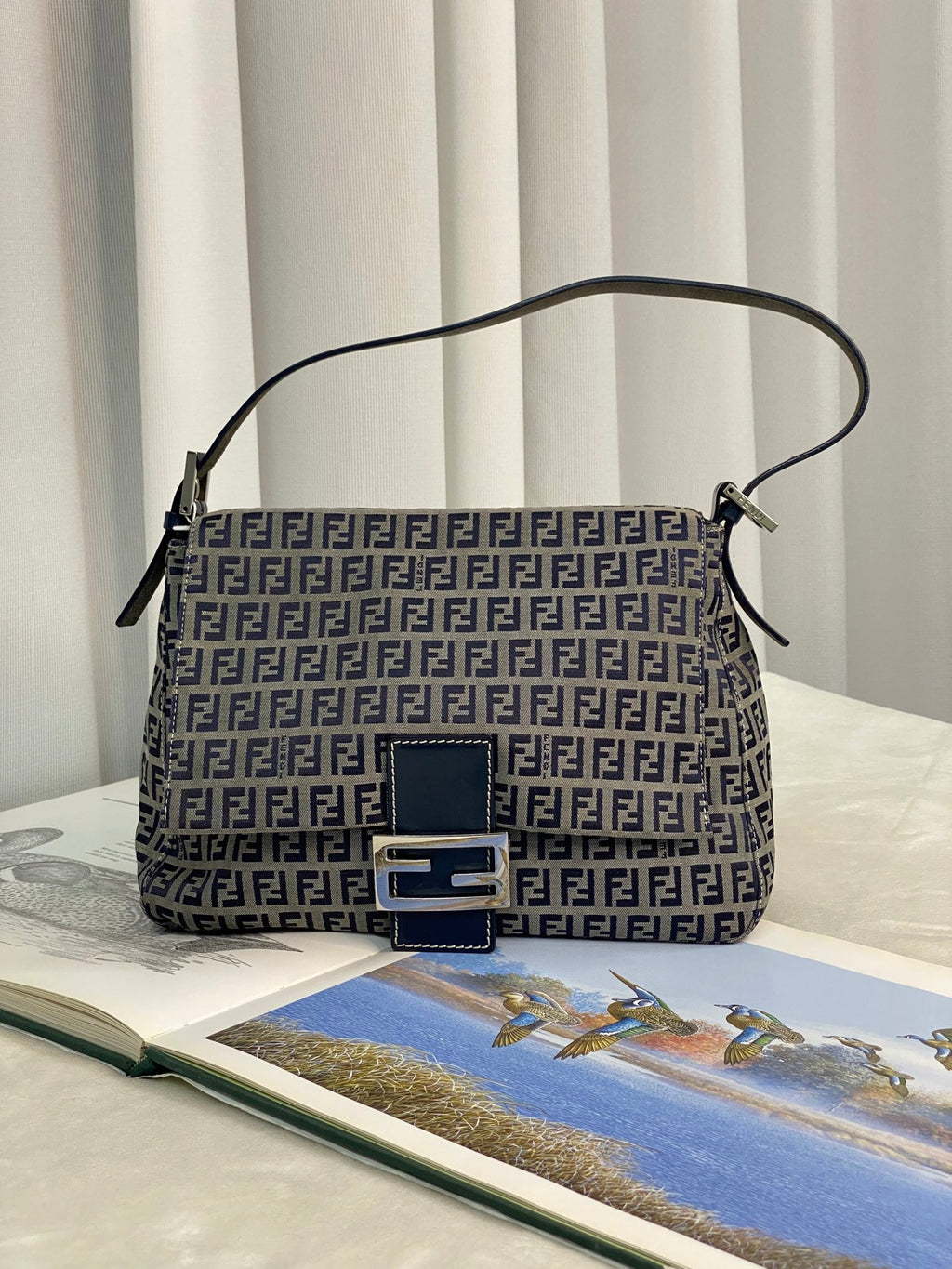 FENDI  Zucchino Hobo Shoulderbag