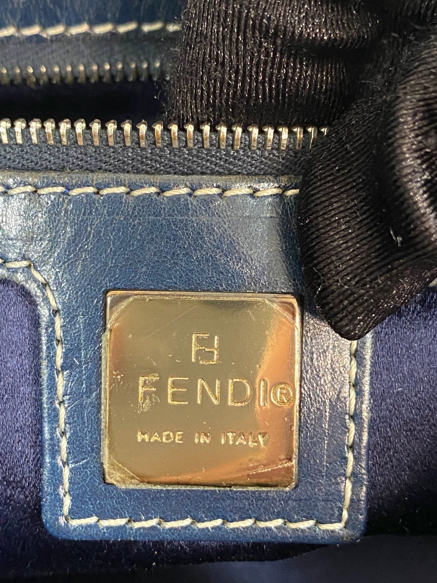FENDI  Zucchino Hobo Shoulderbag