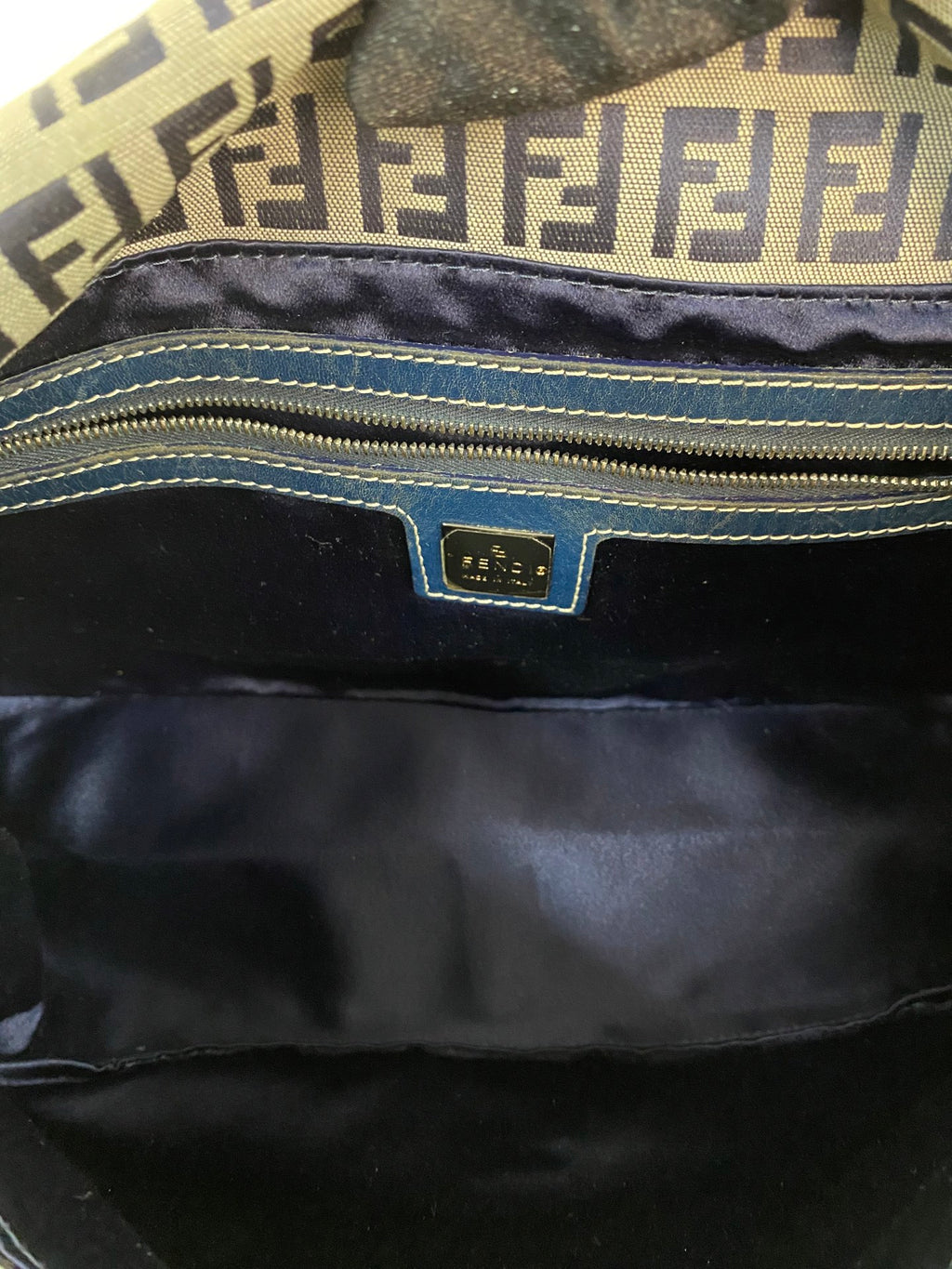 FENDI  Zucchino Hobo Shoulderbag