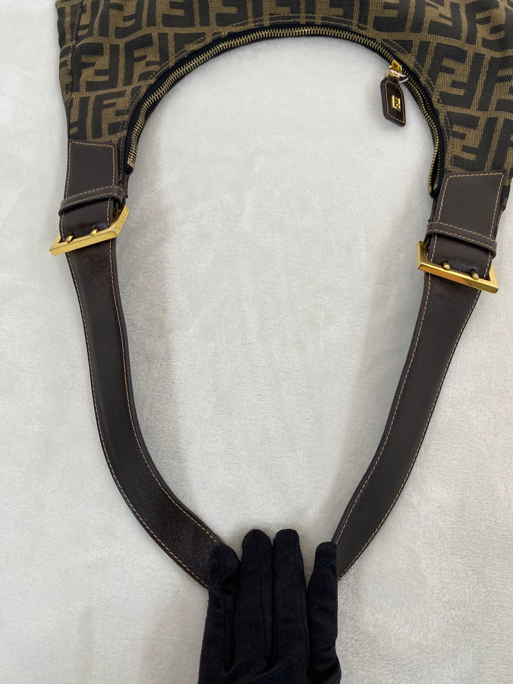FENDI Zucca Hobo Shoulderbag