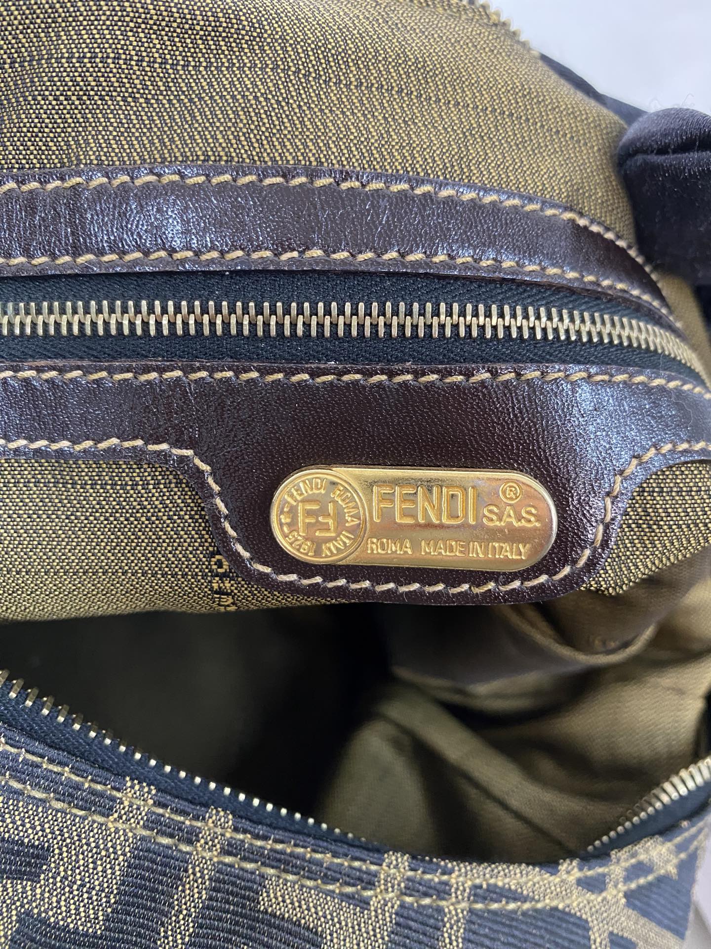 FENDI Zucca Hobo Shoulderbag