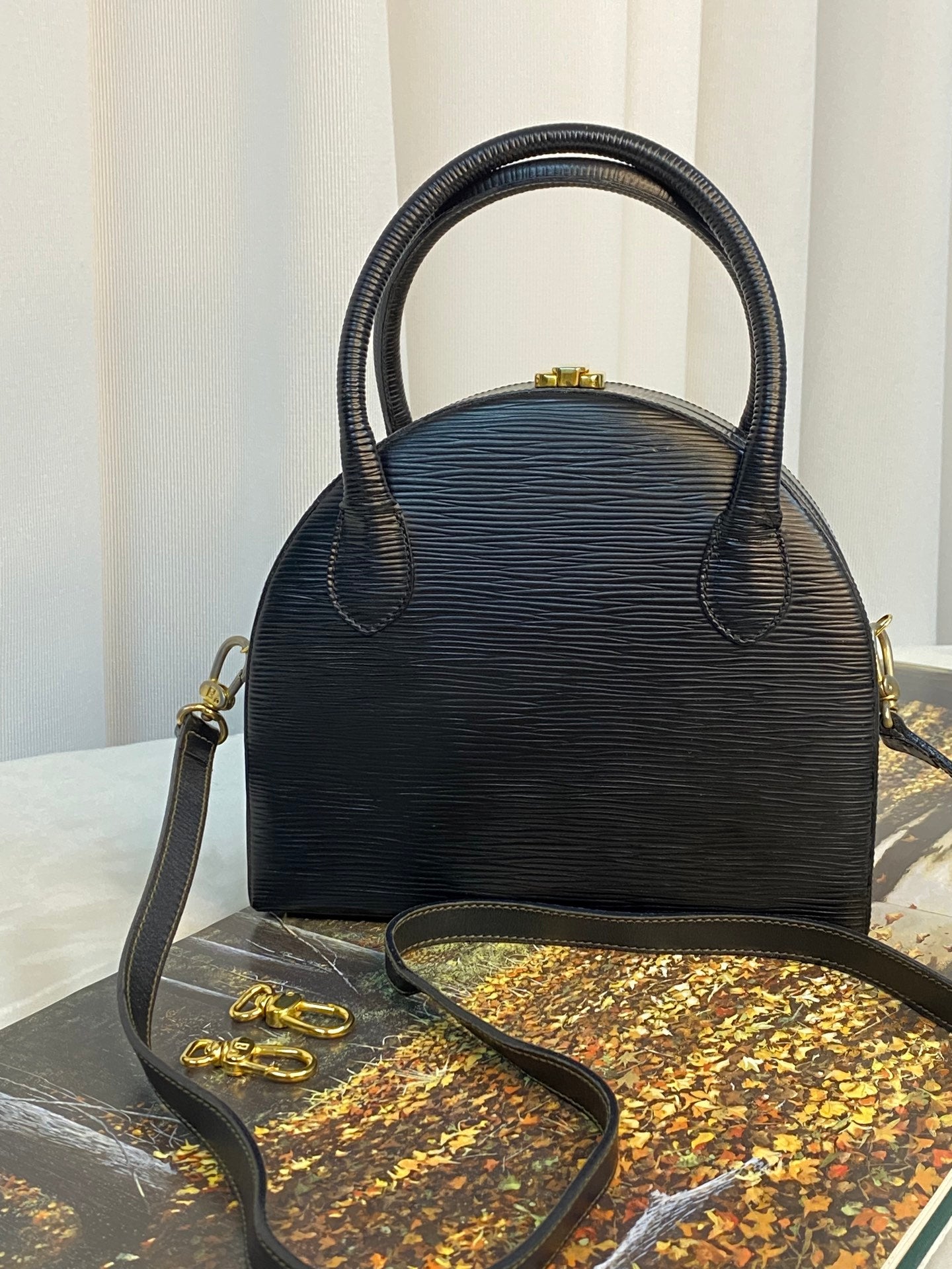 FENDI Hard Shell 2WAY Handbag