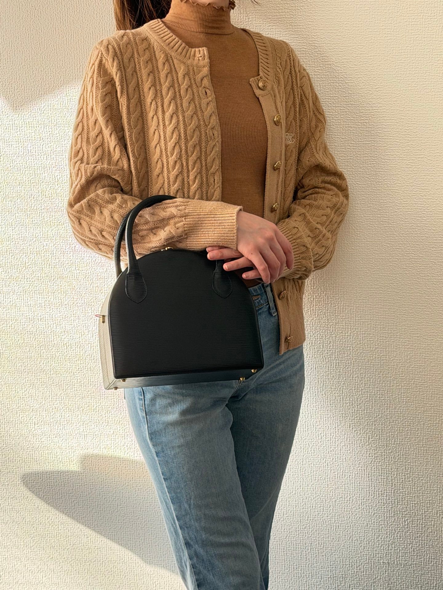 FENDI Hard Shell 2WAY Handbag