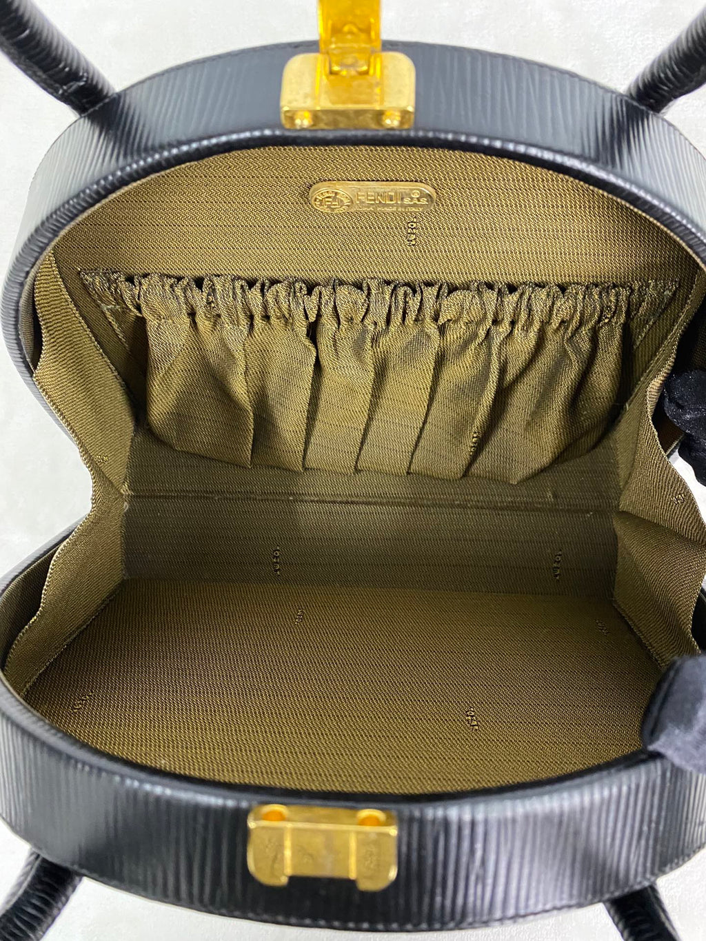 FENDI Hard Shell 2WAY Handbag