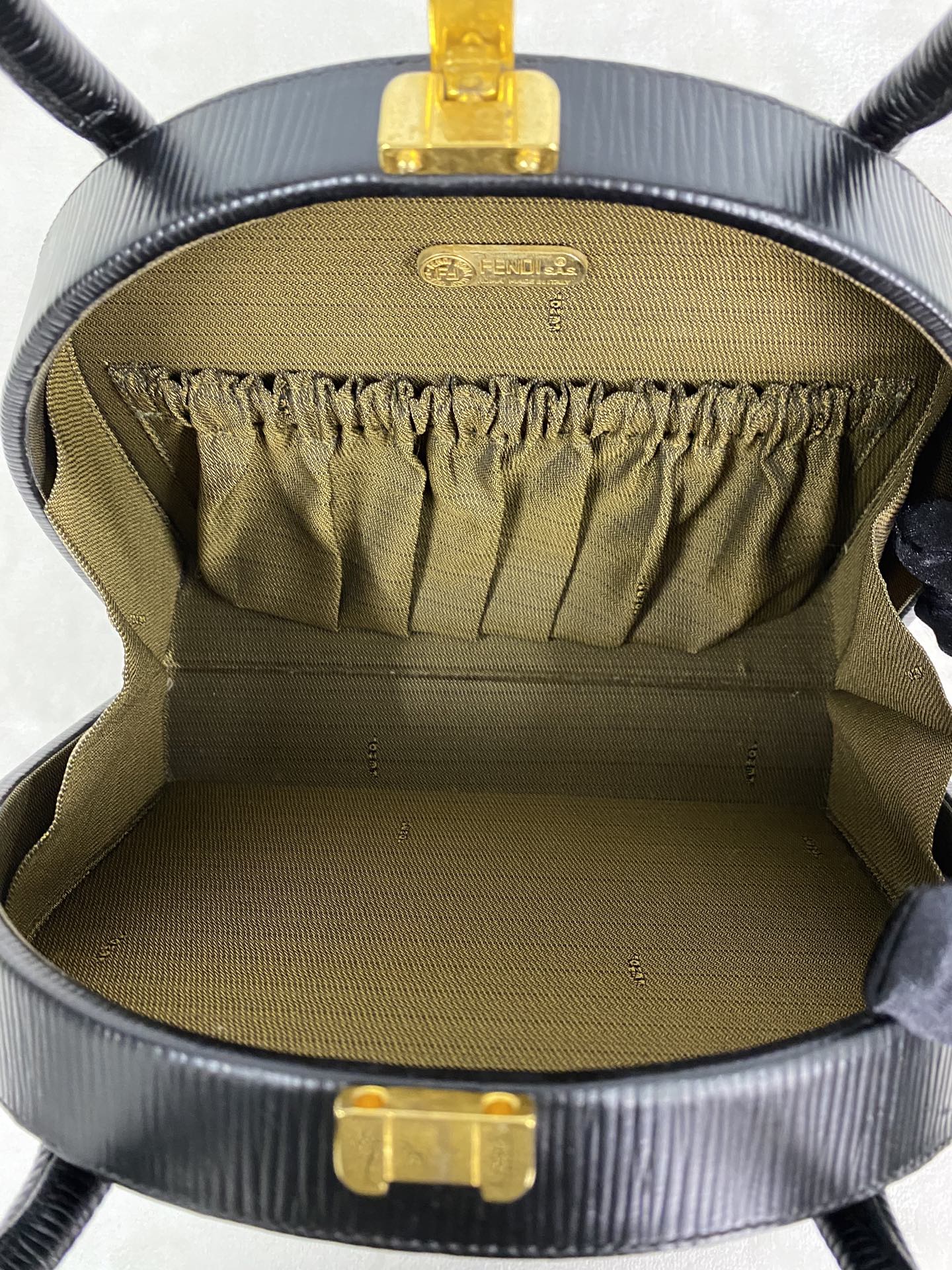 FENDI Hard Shell 2WAY Handbag