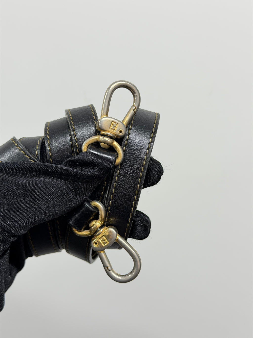 FENDI Hard Shell 2WAY Handbag