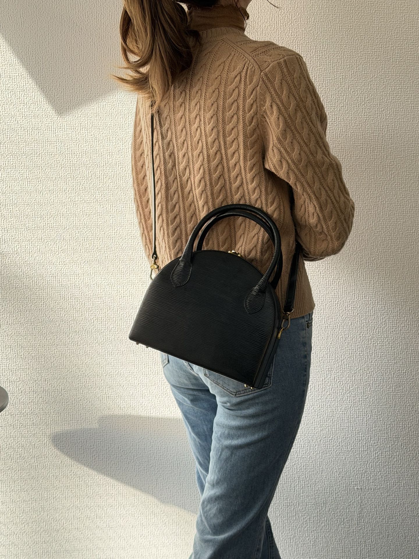 FENDI Hard Shell 2WAY Handbag