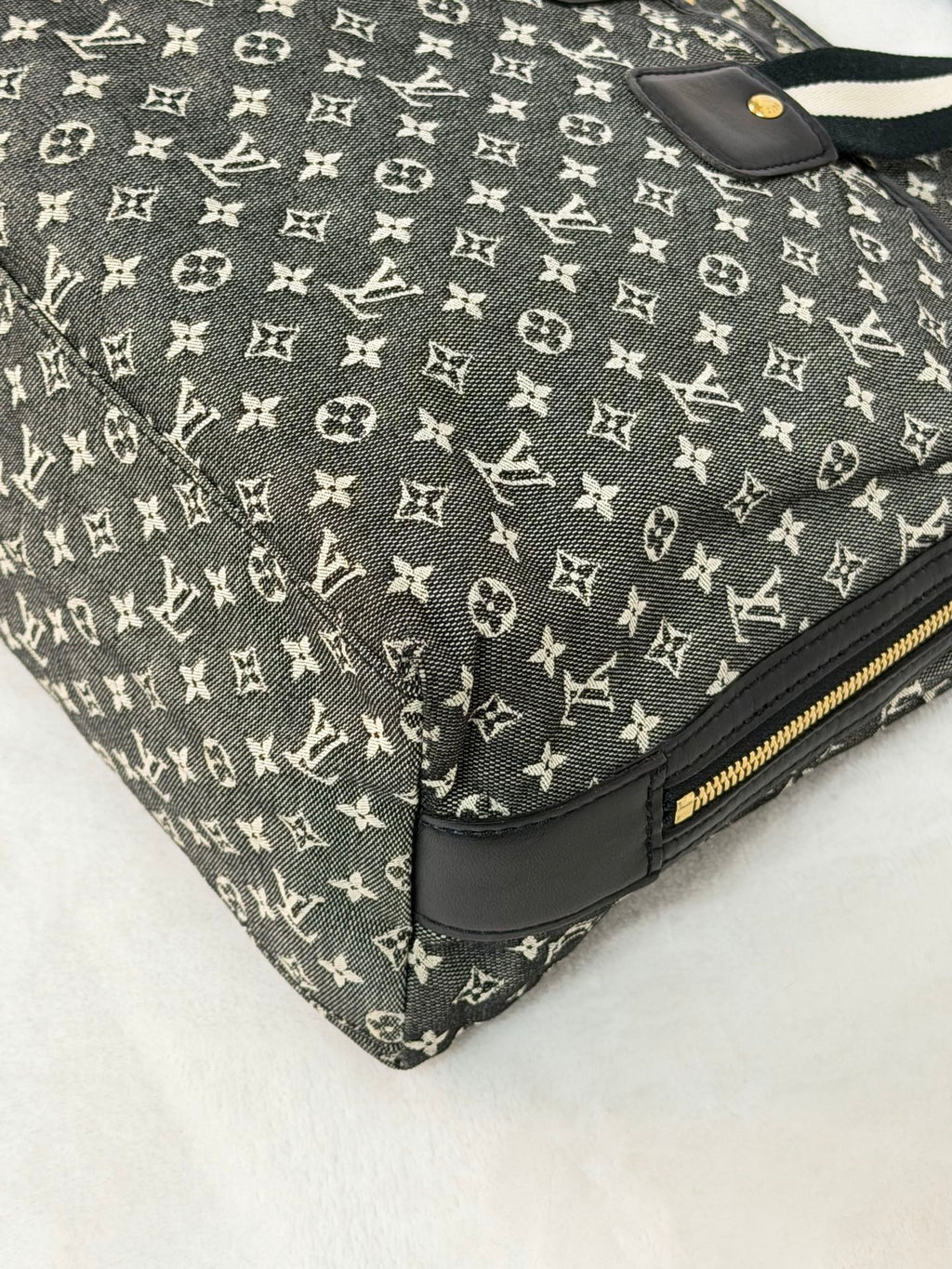 LOUIS VUITTON Denim Monogram Handbag