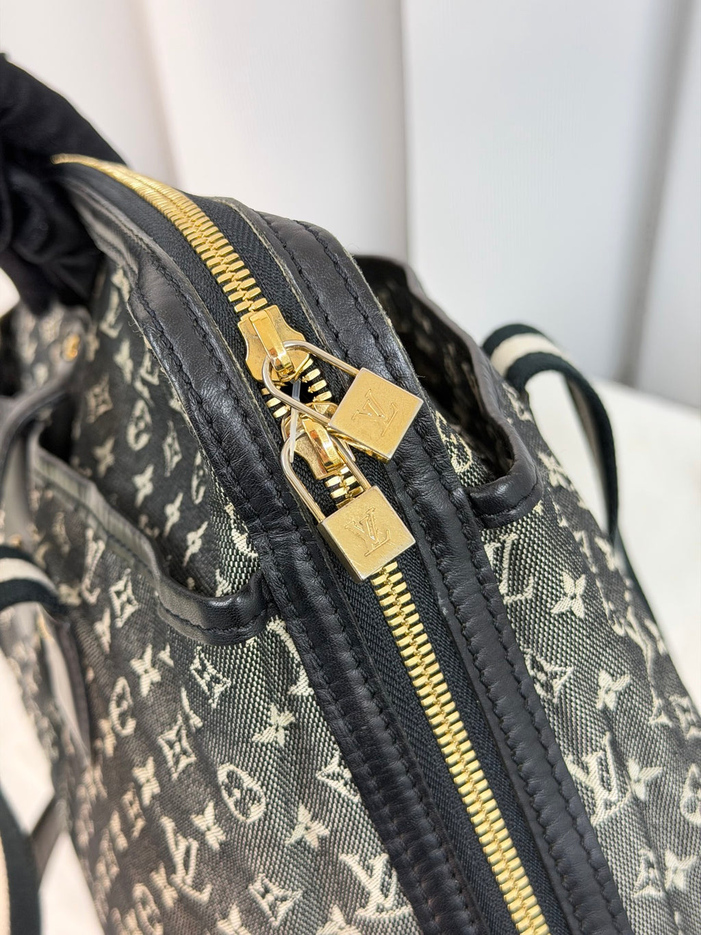 LOUIS VUITTON Denim Monogram Handbag