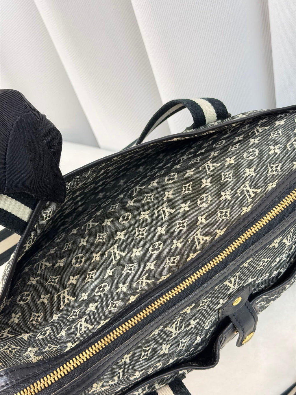 LOUIS VUITTON Denim Monogram Handbag