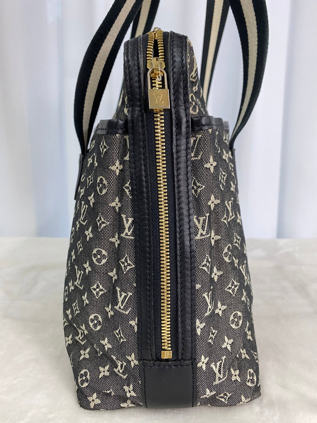 LOUIS VUITTON Denim Monogram Handbag