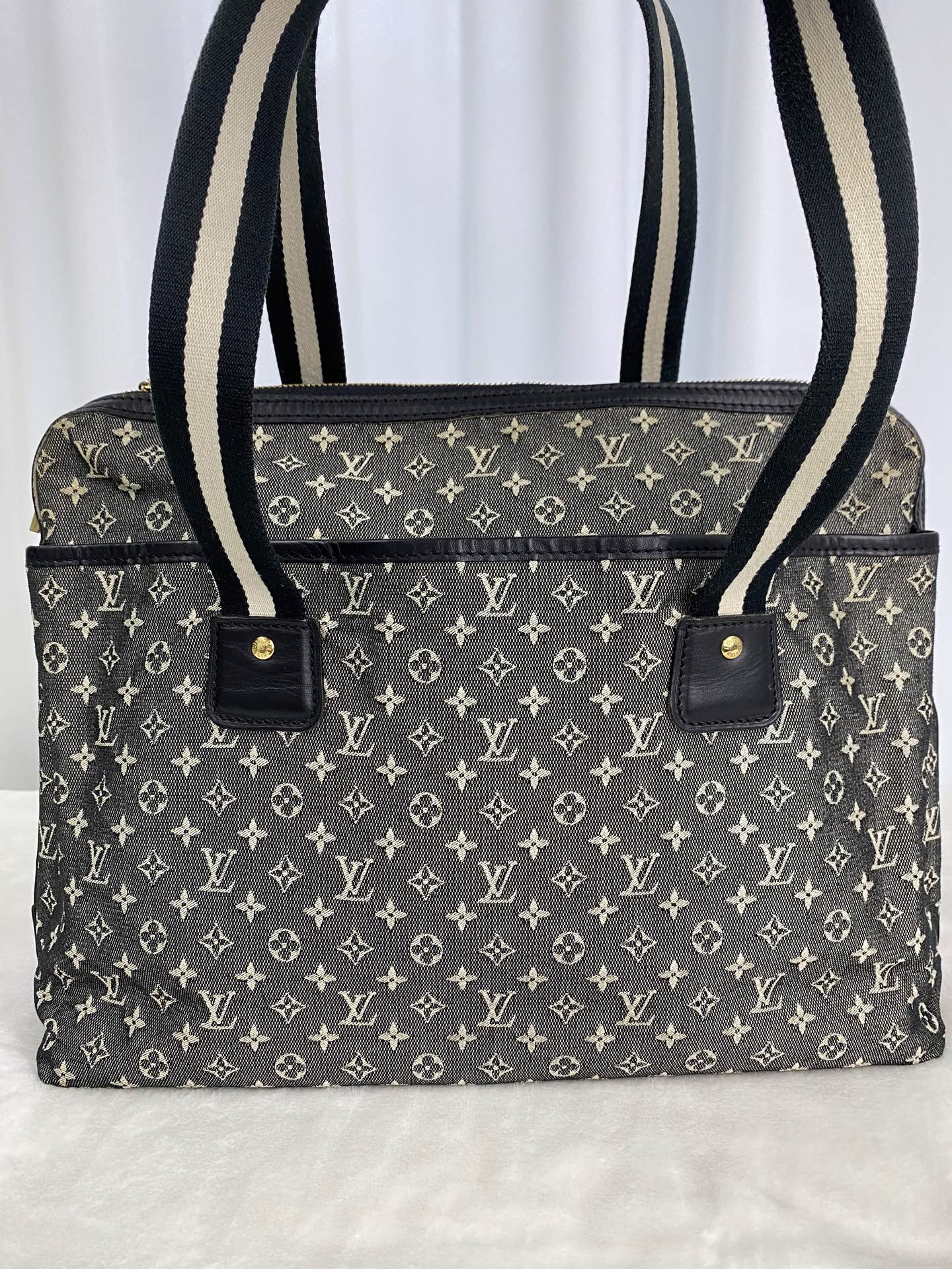 LOUIS VUITTON Denim Monogram Handbag