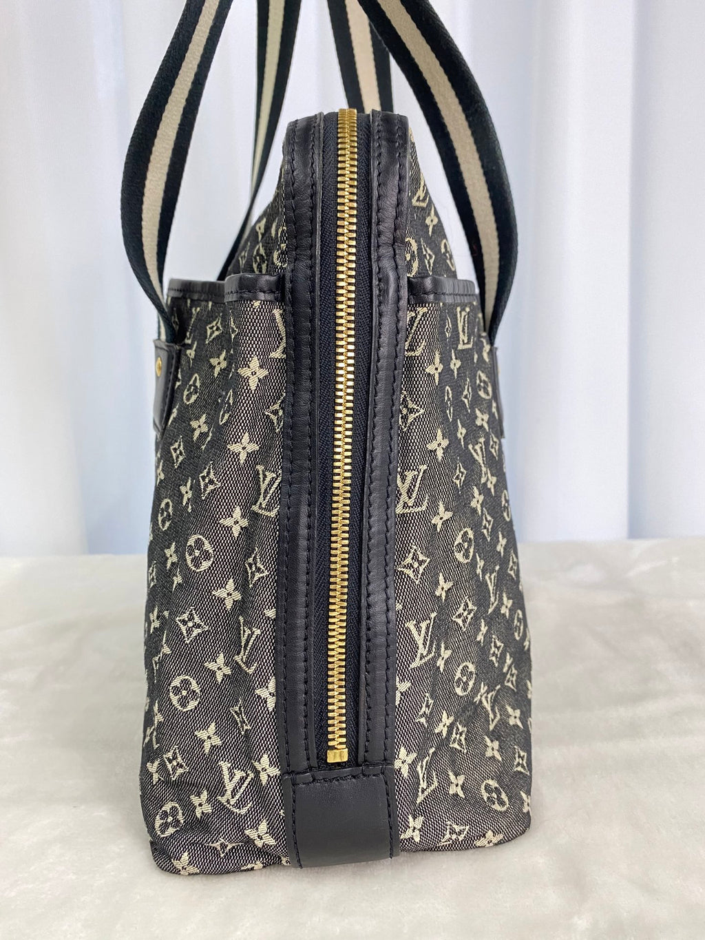 LOUIS VUITTON Denim Monogram Handbag