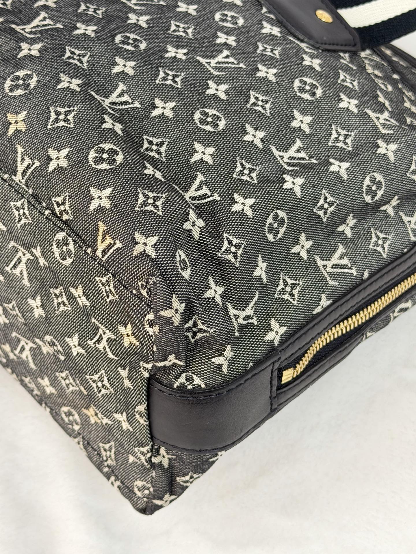 LOUIS VUITTON Denim Monogram Handbag