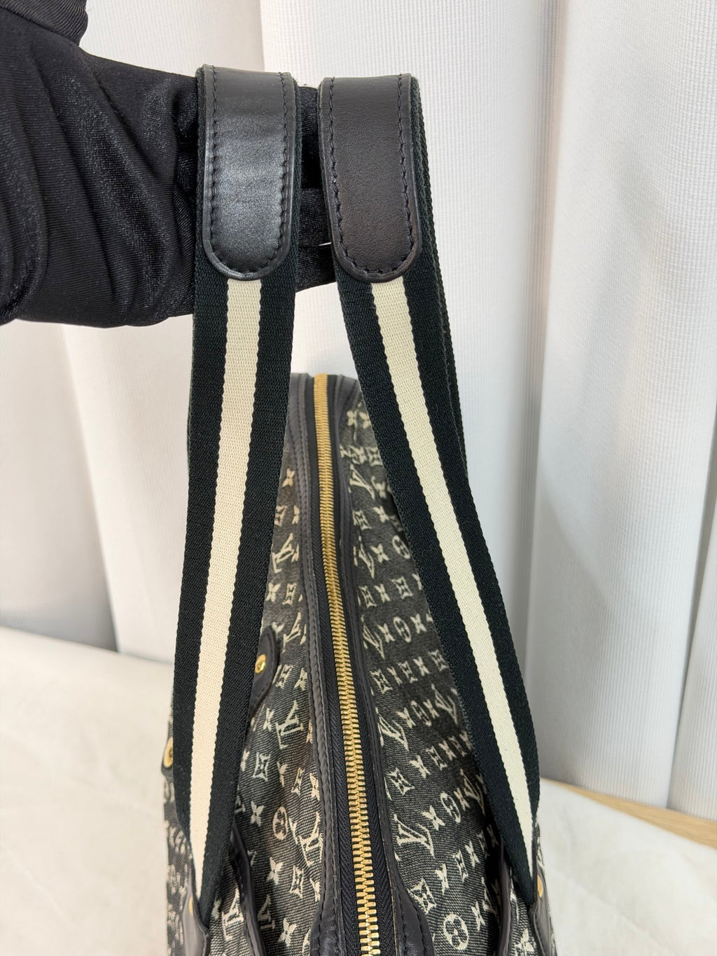 LOUIS VUITTON Denim Monogram Handbag