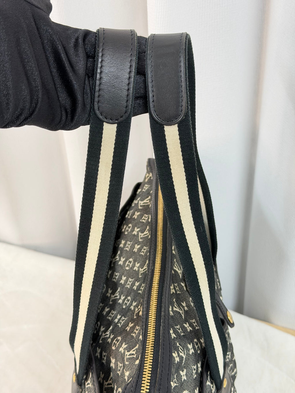 LOUIS VUITTON Denim Monogram Handbag