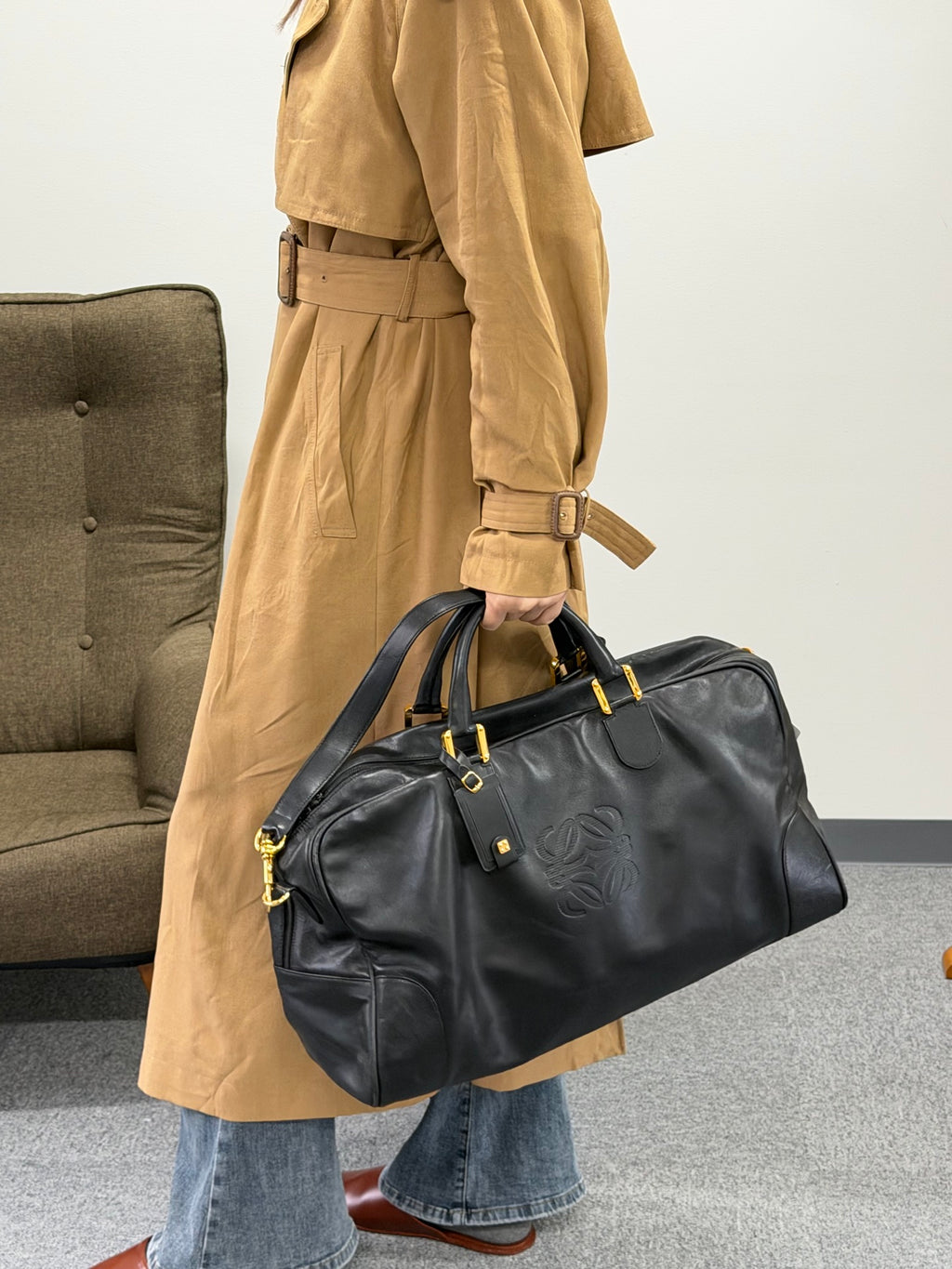 LOEWE Genuine Travelbag