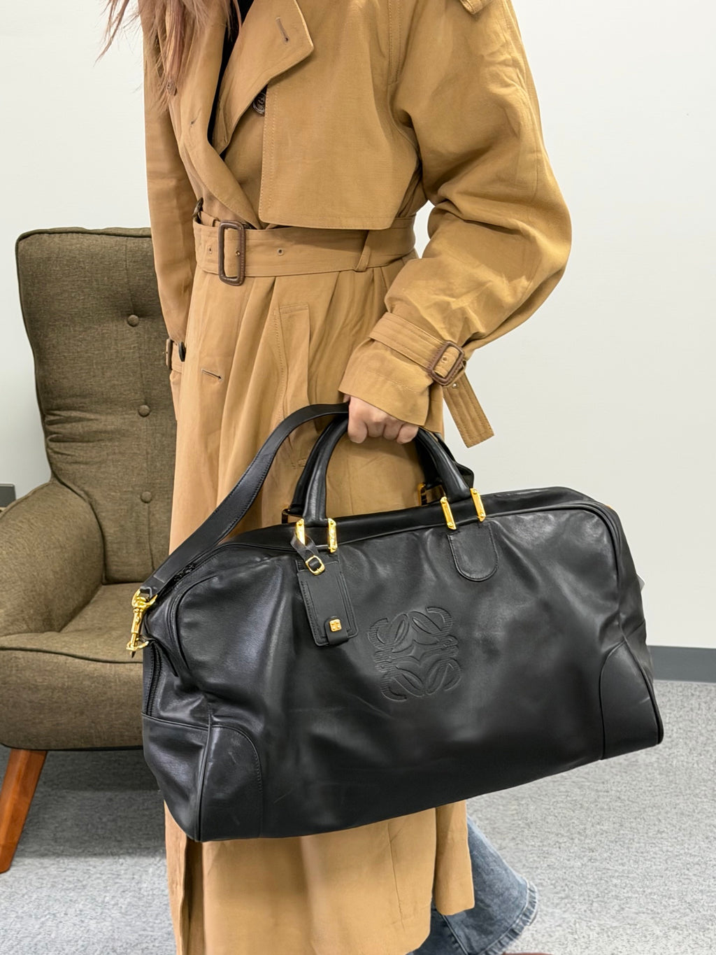 LOEWE Genuine Travelbag