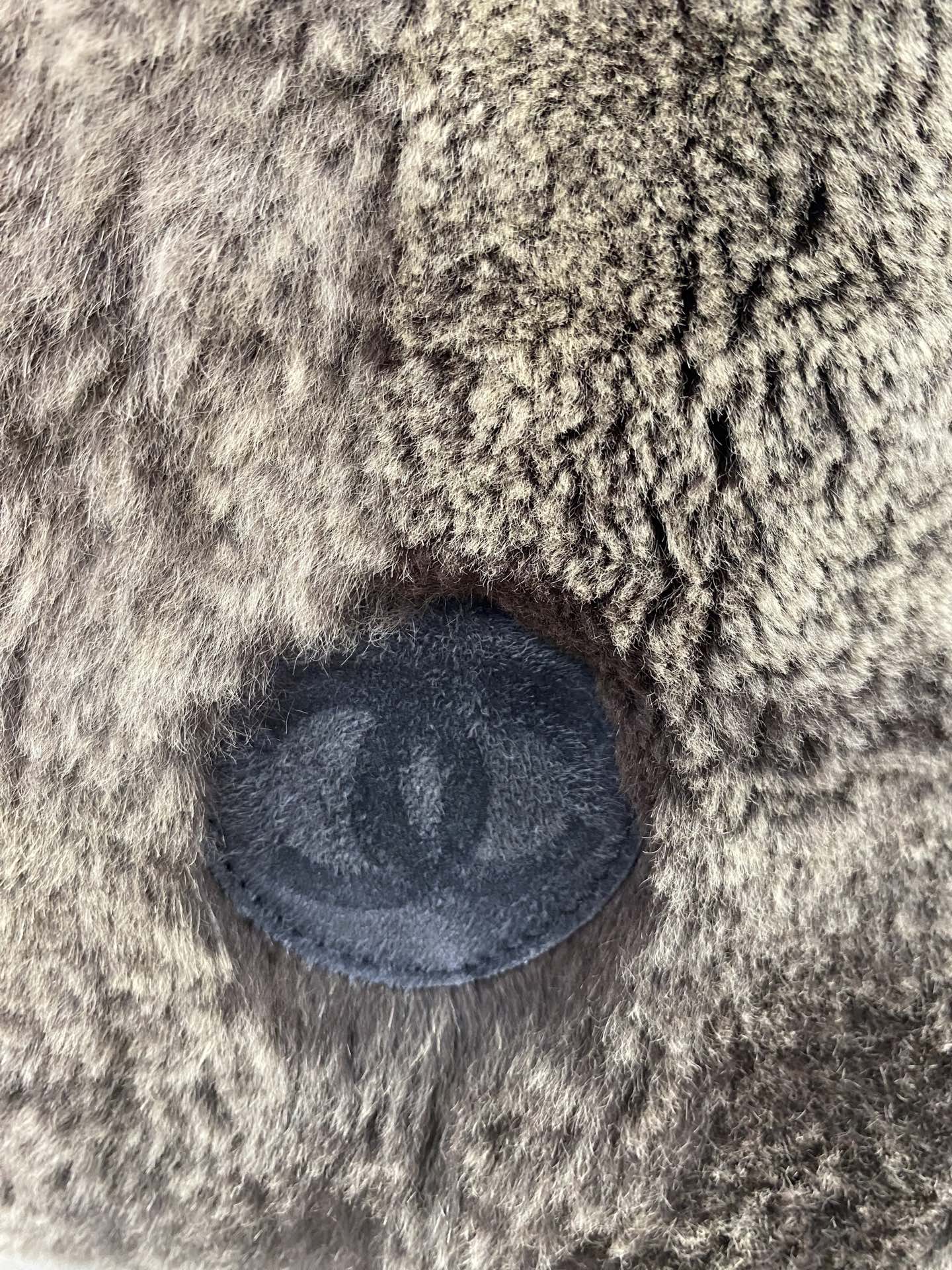 CHANEL Fur Tote Handbag