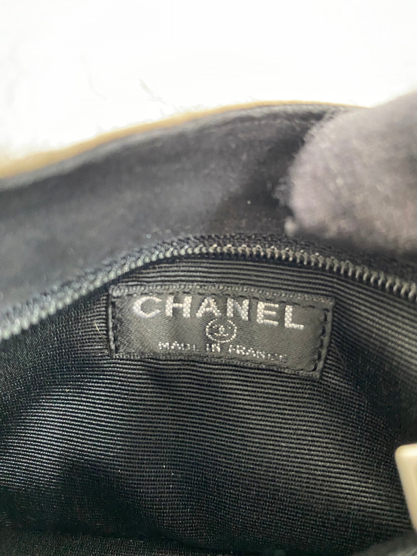 CHANEL Fur Tote Handbag