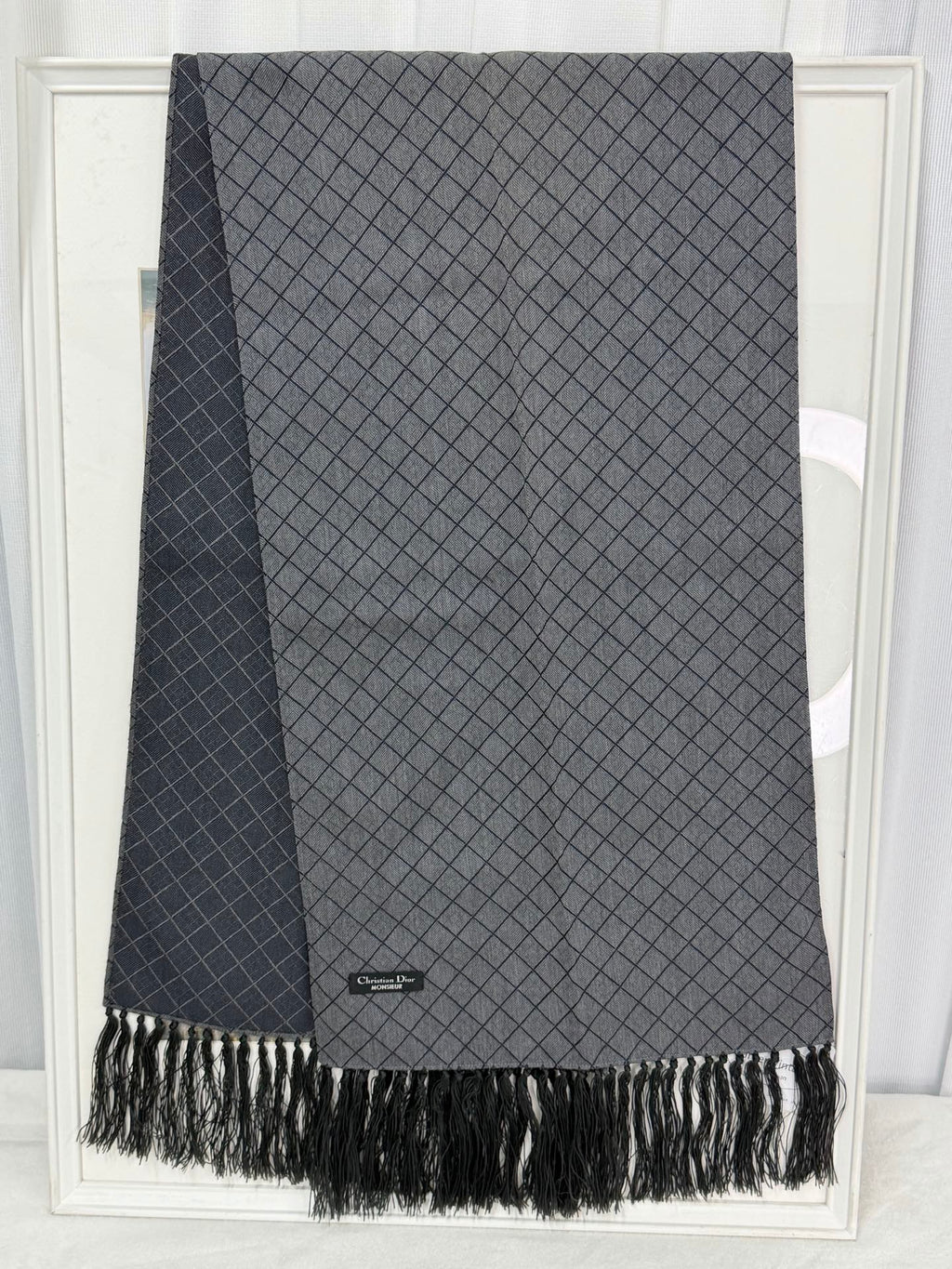 CHRISTIAN DIOR Monsieur  Wool Scarf