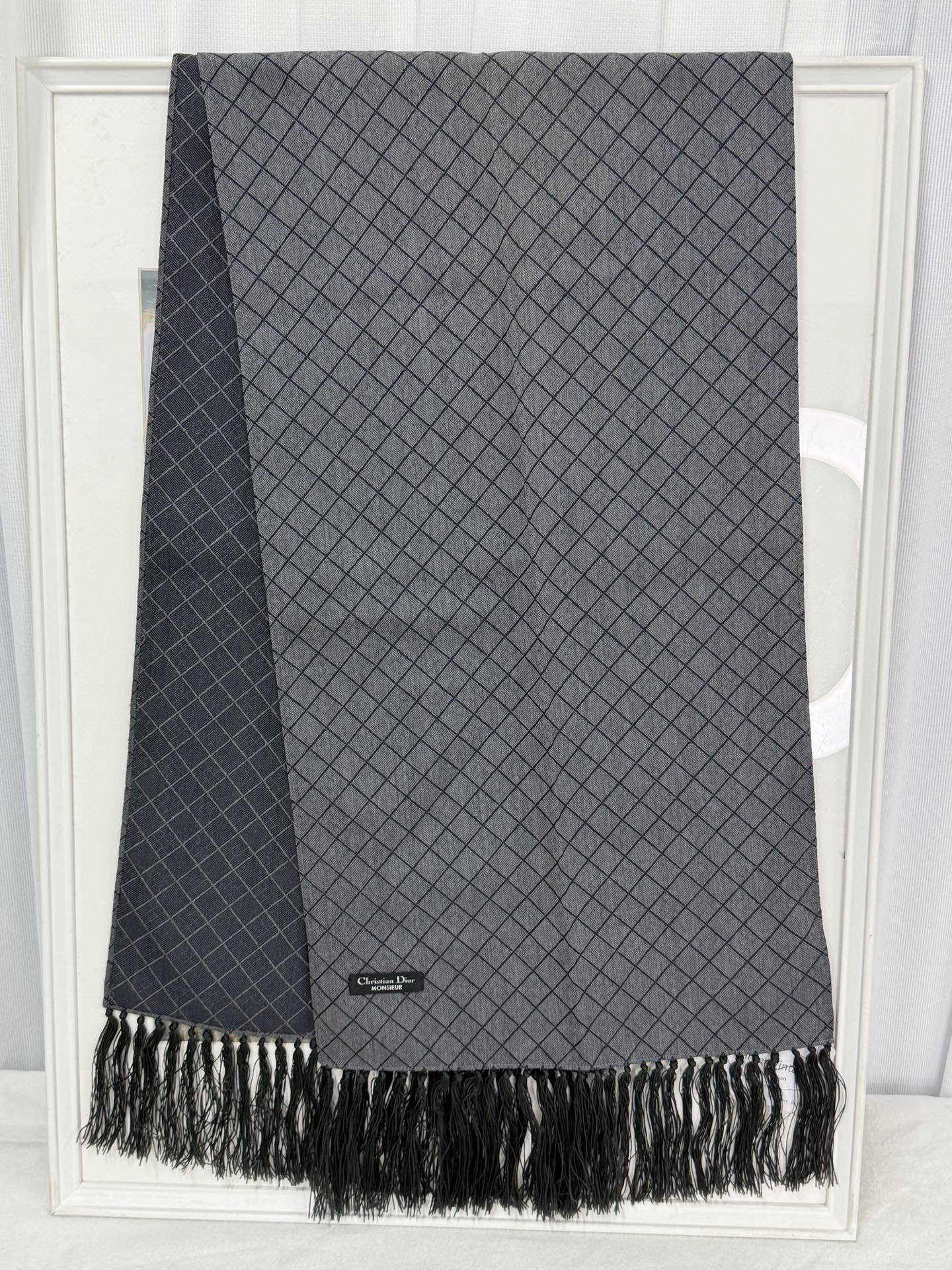 CHRISTIAN DIOR Monsieur  Wool Scarf