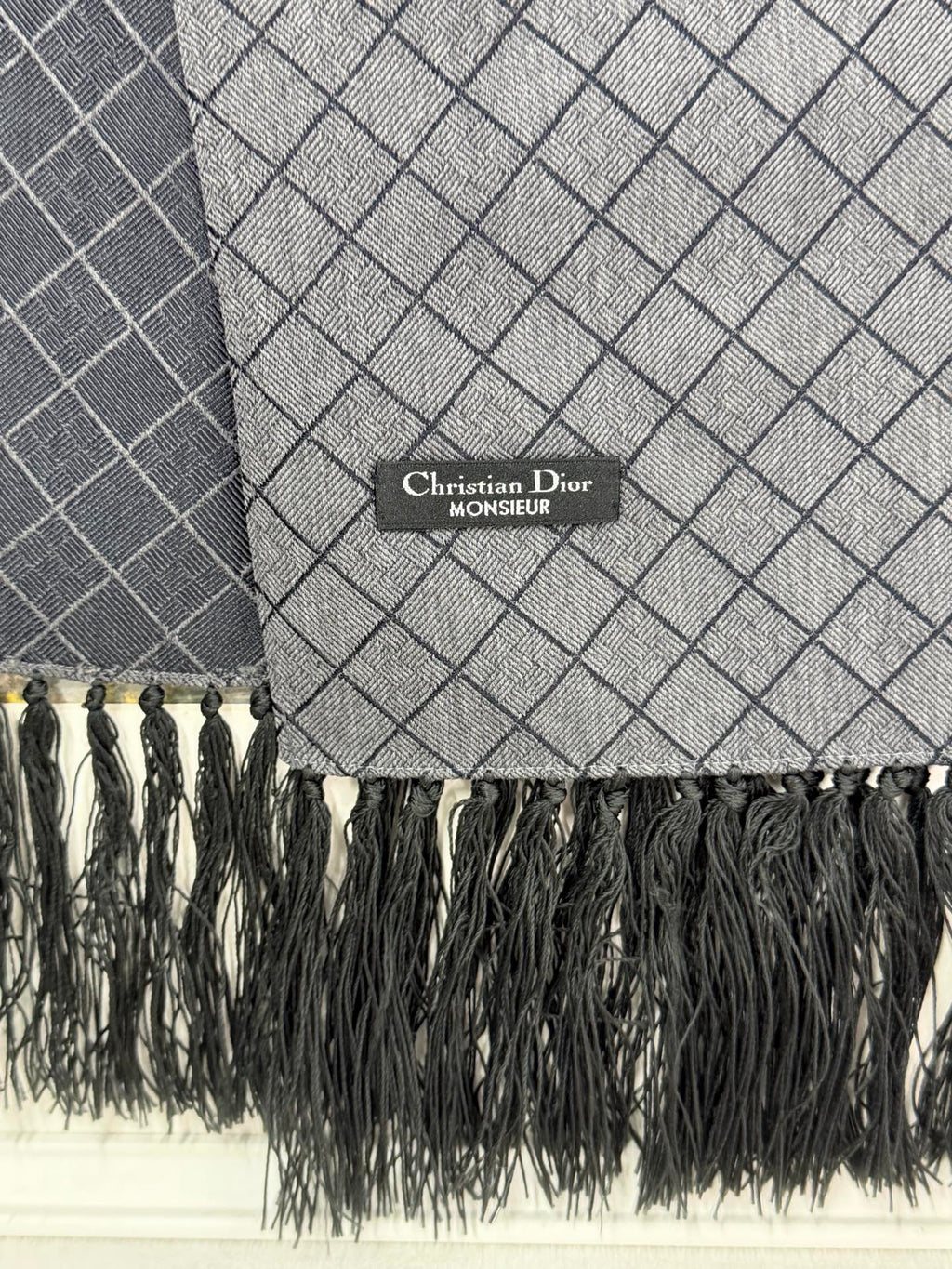 CHRISTIAN DIOR Monsieur  Wool Scarf