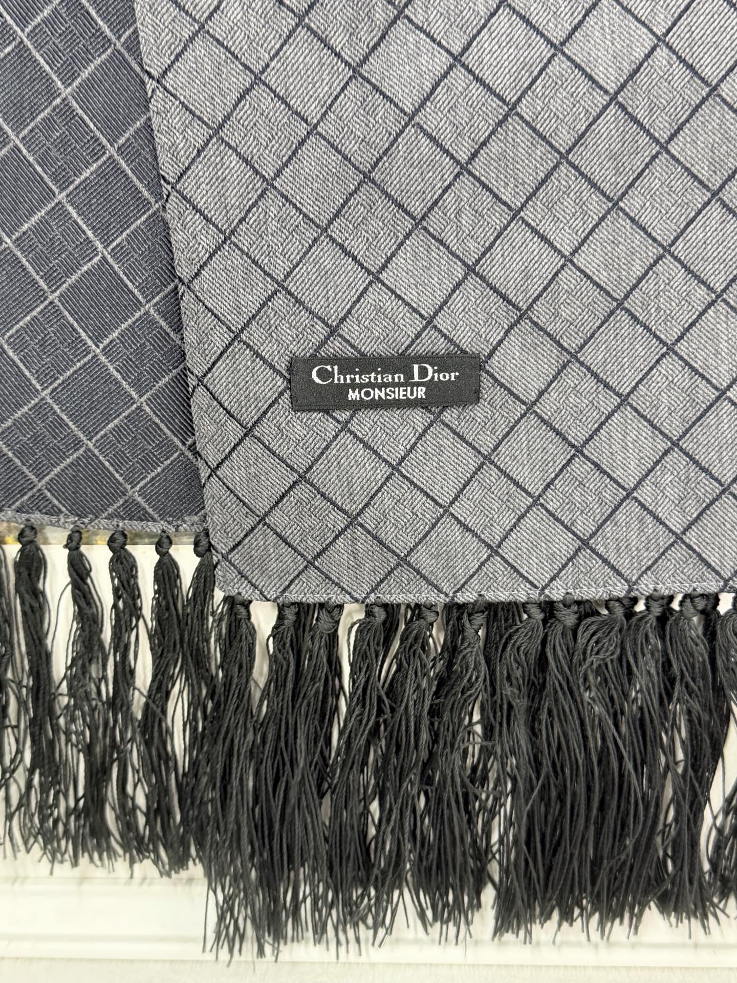 CHRISTIAN DIOR Monsieur  Wool Scarf