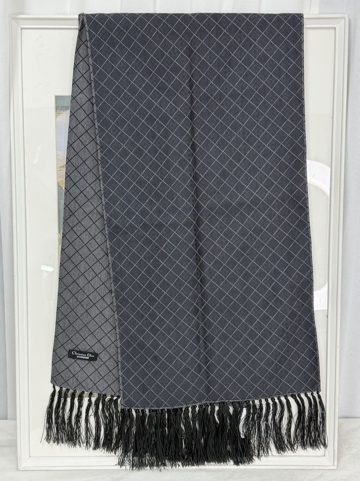 CHRISTIAN DIOR Monsieur  Wool Scarf