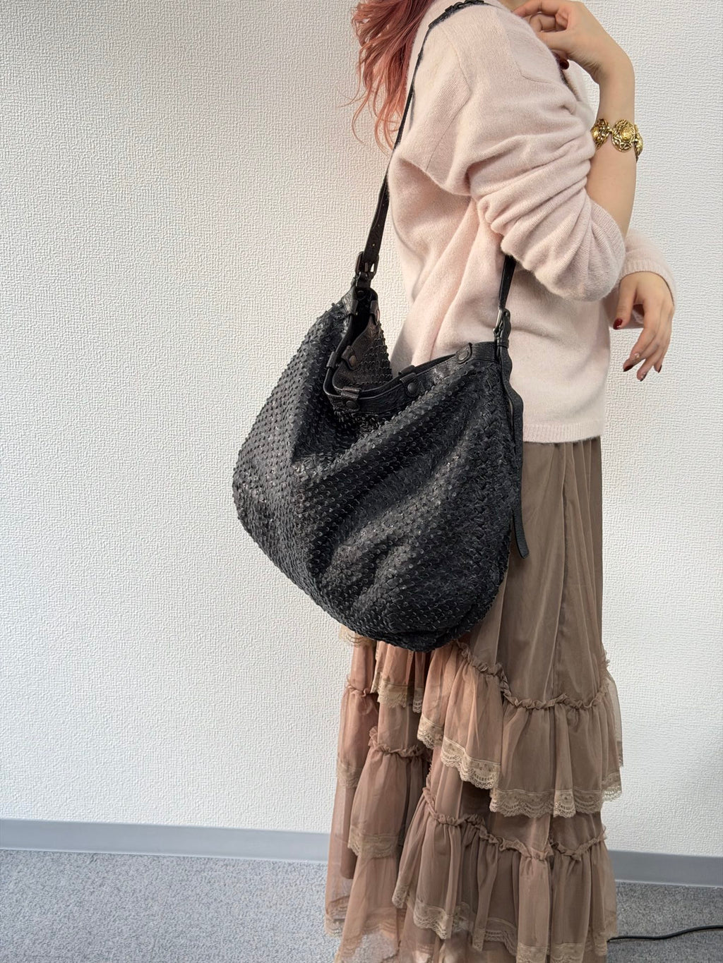 BOTTEGA VENETA  Intrecciato Shoudlerbag